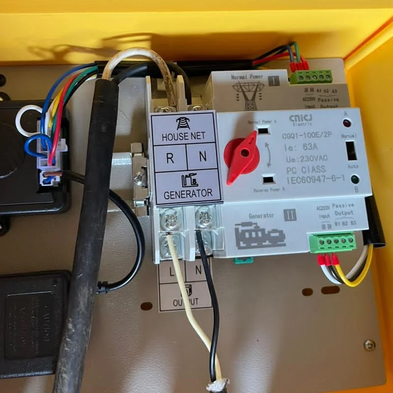 LETON power Diesel generator set automatic start power transfer switch ATS cabinet on sale