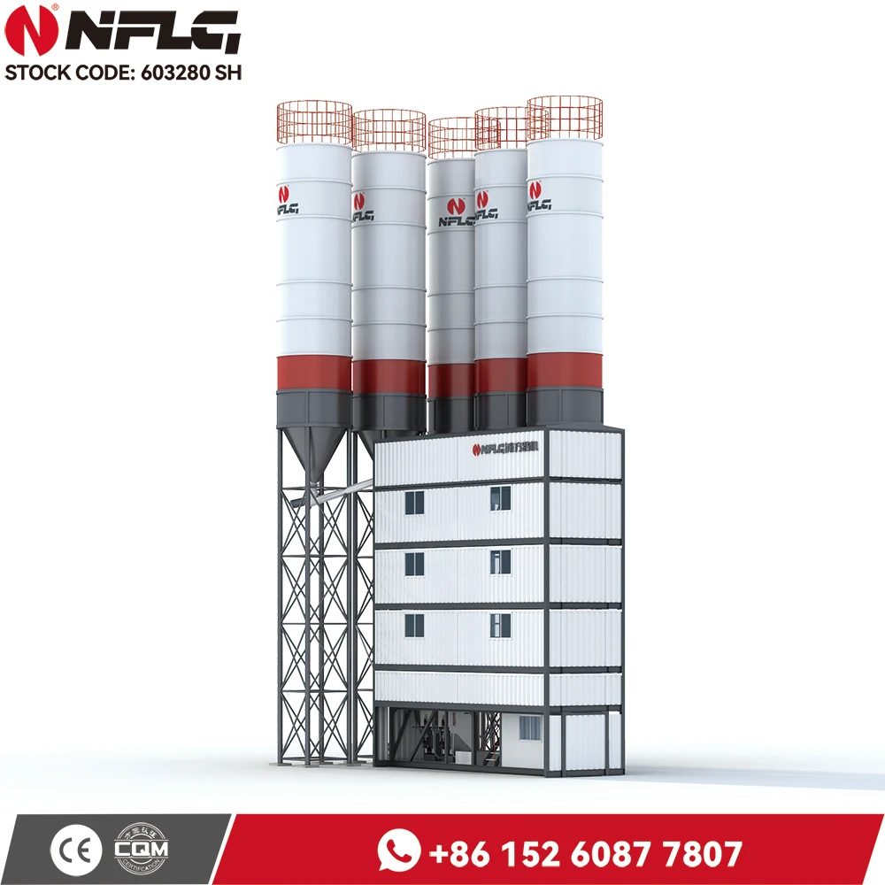 Professional equipment for the production of dry mortar mix plaster cement product line