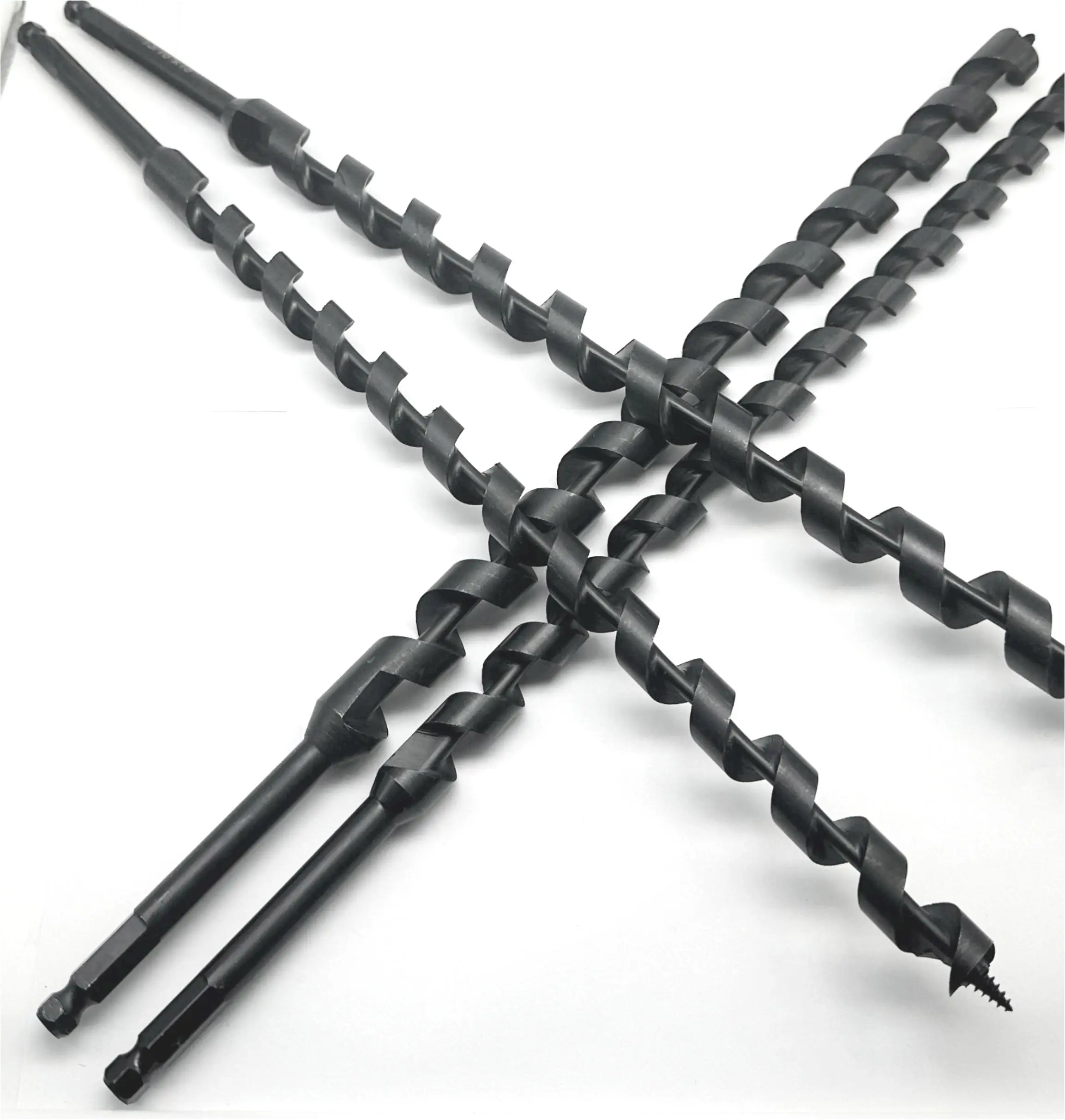 woodworking  Drill Bit  tools hardware Hex Shank Double Twist Fluted Wood Timber Auger Drill Bit