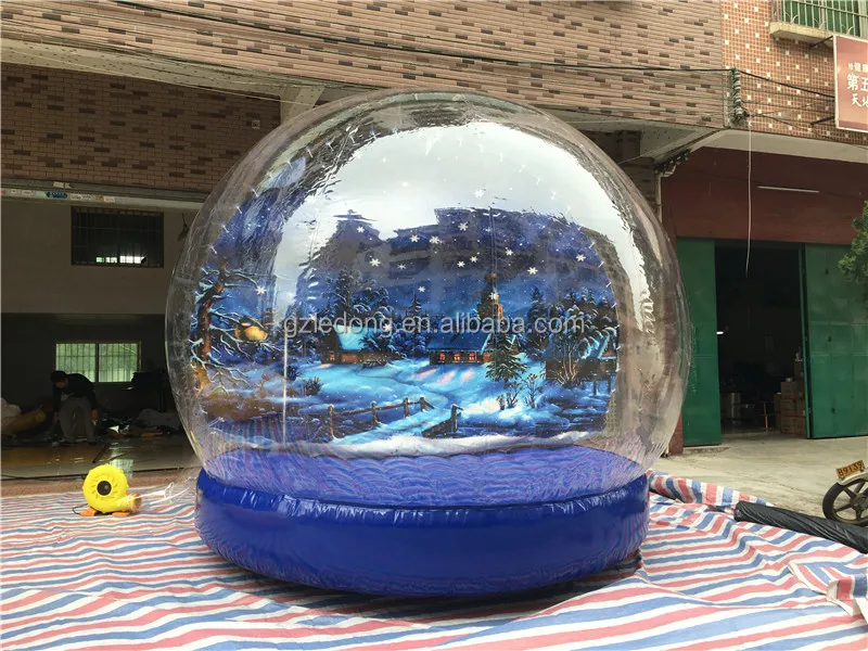 Cheap Price Inflatable Christmas Snow Globe for Sale High Quality Advertising Ball Indoor and Outdoor