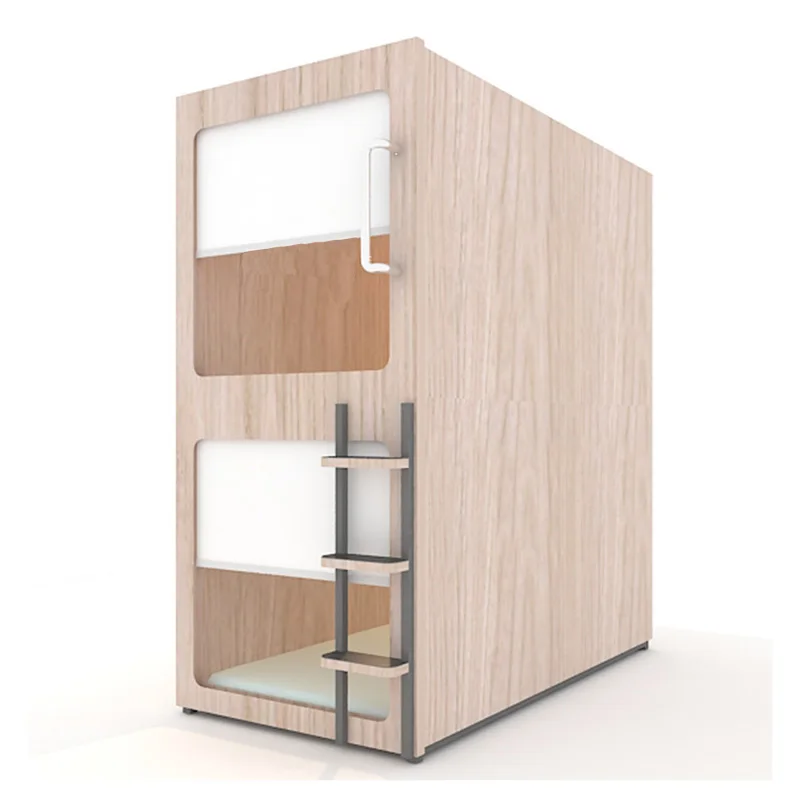 single vertical capsule hotel pod bed frame In Hotel Beds