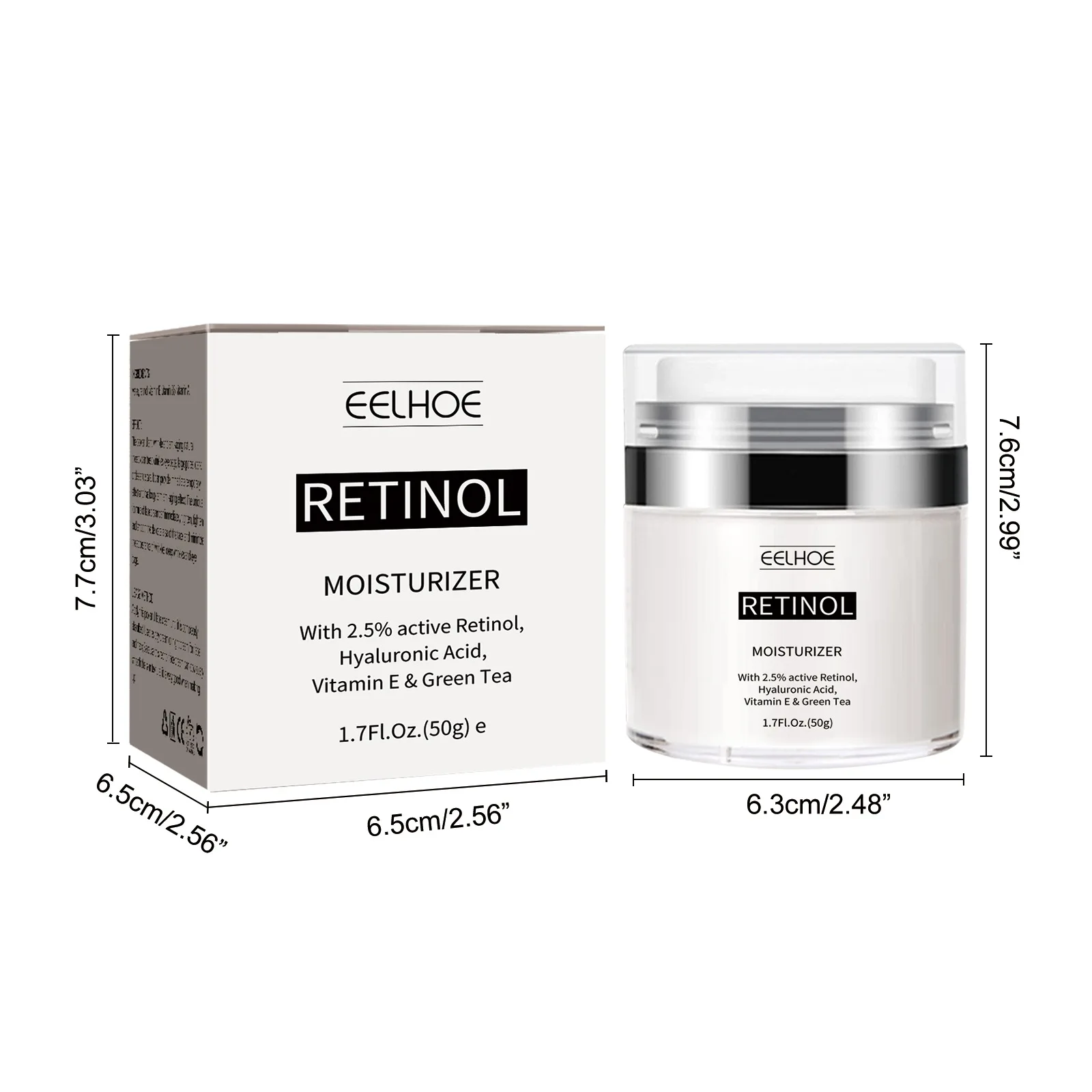 Антивозрастной крем для лица EELHOE retinol отдаленные линии вокруг глаз легальные укрепляющий лифтинг кожи 50 г