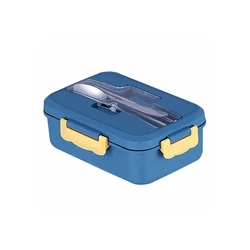 portable wheat straw eco-friendly bento lunch box for kids school  microwave safe food storage container lunch box