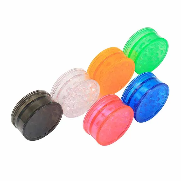 43MM 3 Parts Cheap Plastic Spice and Herb Grinder