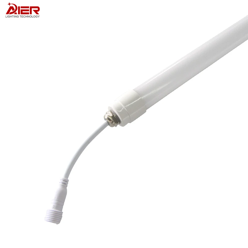 ETL DLC IP65 Waterproof 20W 4FT T8 LED Tube Lights For Indoor Outdoor Lighting Freezer Refrigerator Greenhouse