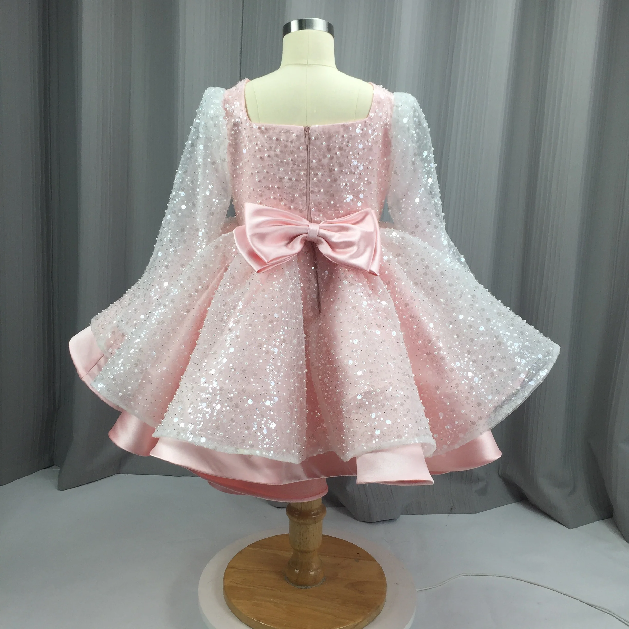 2-12 years child luxury pageant tulle ball gowns girls