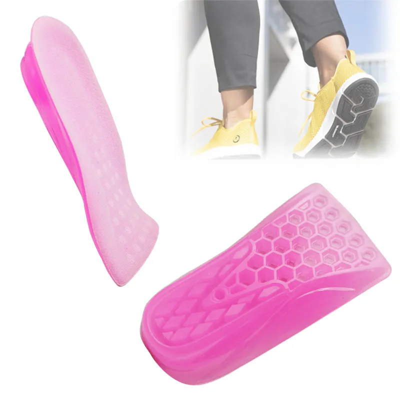 Heel Pad Cup For Plantar Fasciitis Shoe Inserts To Make You Taller Sole Invisible Height Increase Insole