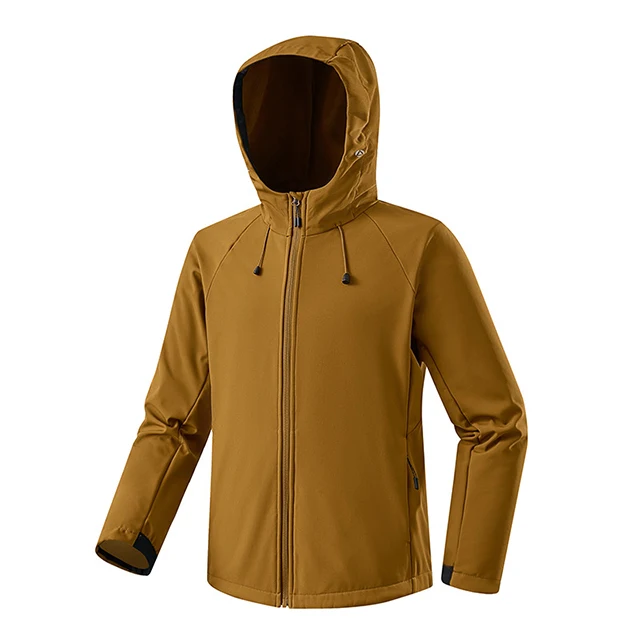 NO MOQ custom logo blank warm waterproof hooded outdoor jackets