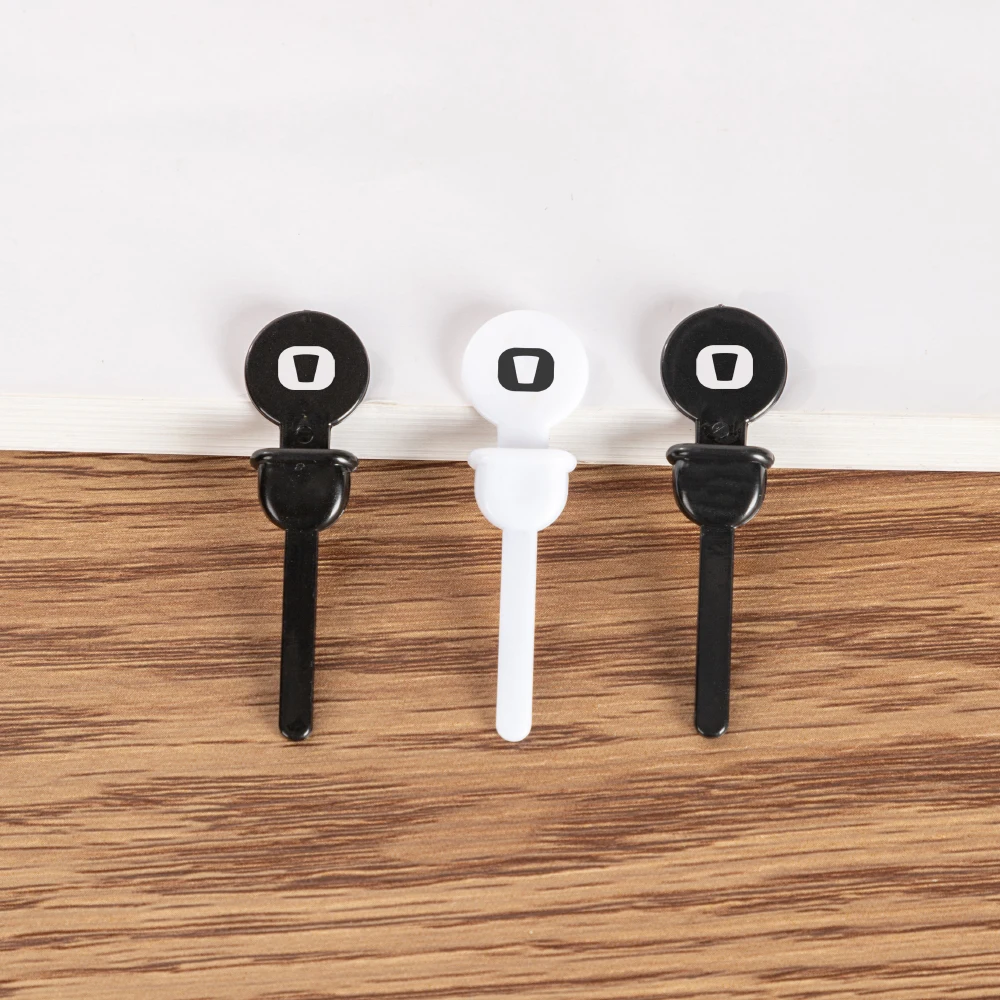 LOKYO Custom logo disposable pp plastic beverage coffee stirrers coffee lid stopper plug