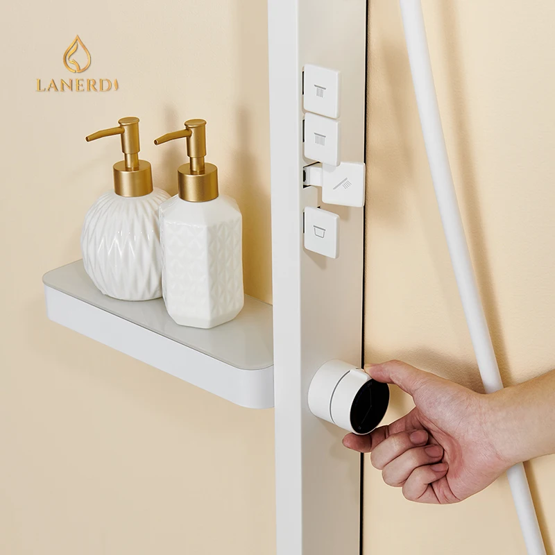 Luxury Thermostatic Rainfall Shower System with Bath shower faucet Douche Ducha