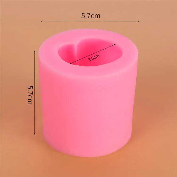 3D Peach Shaped Fondant Silicone Mold Craft Chocolate Baking Mold Mousse Cake Decorating Tools Soap Mould