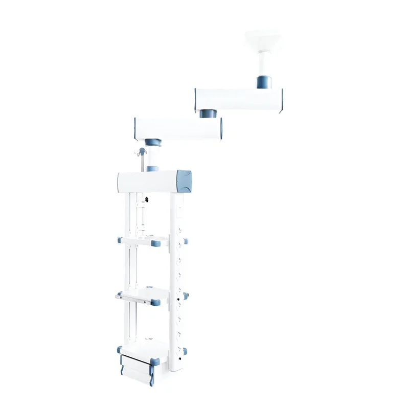 Wholesale Customized Hospital ICU Ceiling Adjustable Height Medical Pendant Double Arm Medical Pendant Price