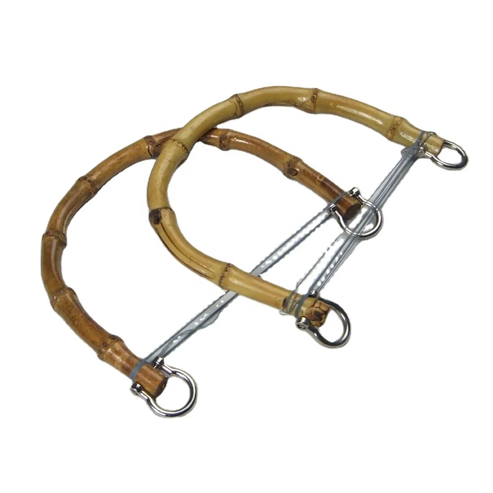 16.5*13cm Clutch Bag Bamboo Handle Bamboo Handbag Handles