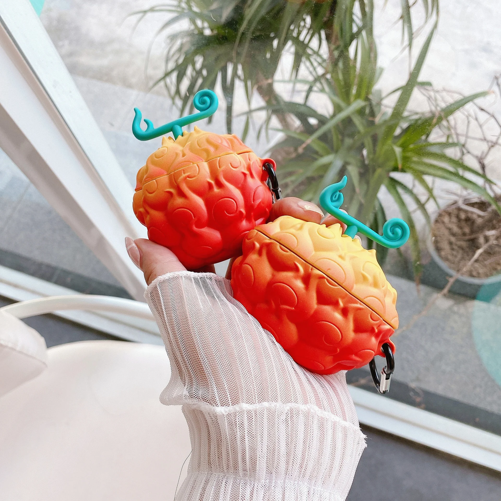 Silicone fancy 3d protector for airpods 3 pro gen2 cartoon designed cases fruit earpods cases