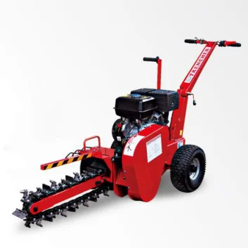 600MM Trencher 15hp Petrol Walk Behind Mini Chain Trencher Machine Mini BM689