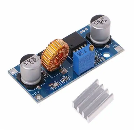 Wholesale-DCDC XL4015 adjustable buck module 4~38V high power 96% high efficiency low ripple 5A