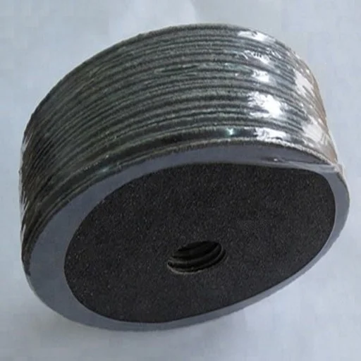 made in china brushed abrasive disc black silicon carbide Fiber discs