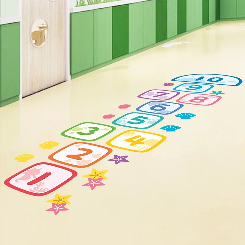 Водостойкие съемные наклейки для плитки ванной кухни пользовательские клейкие раннего развития детей