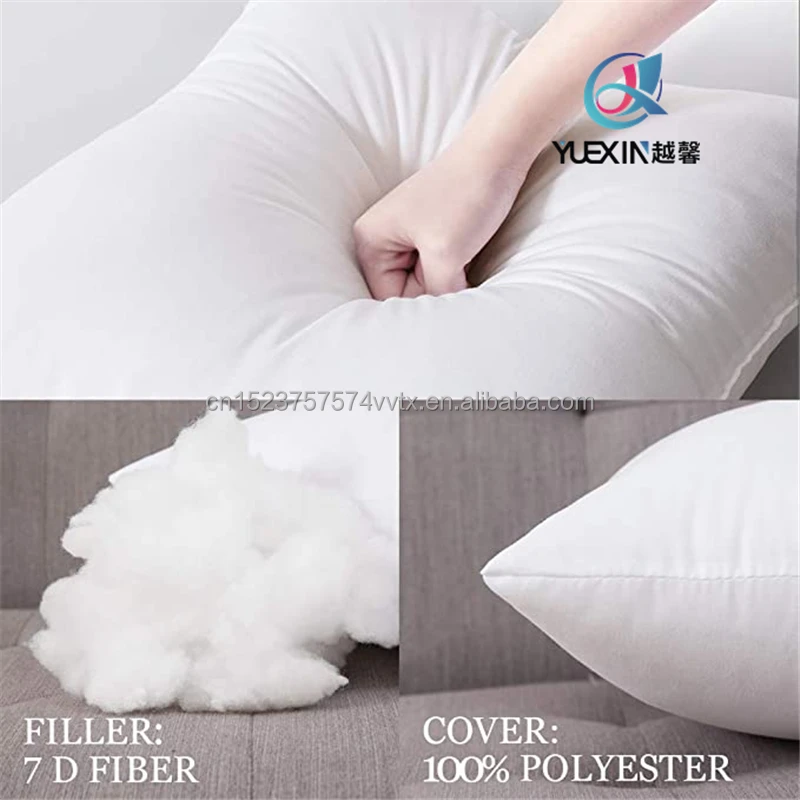 Non-Woven Hypoallergenic Square Pillow Insert Form Sham Stuffing Non-woven pillow