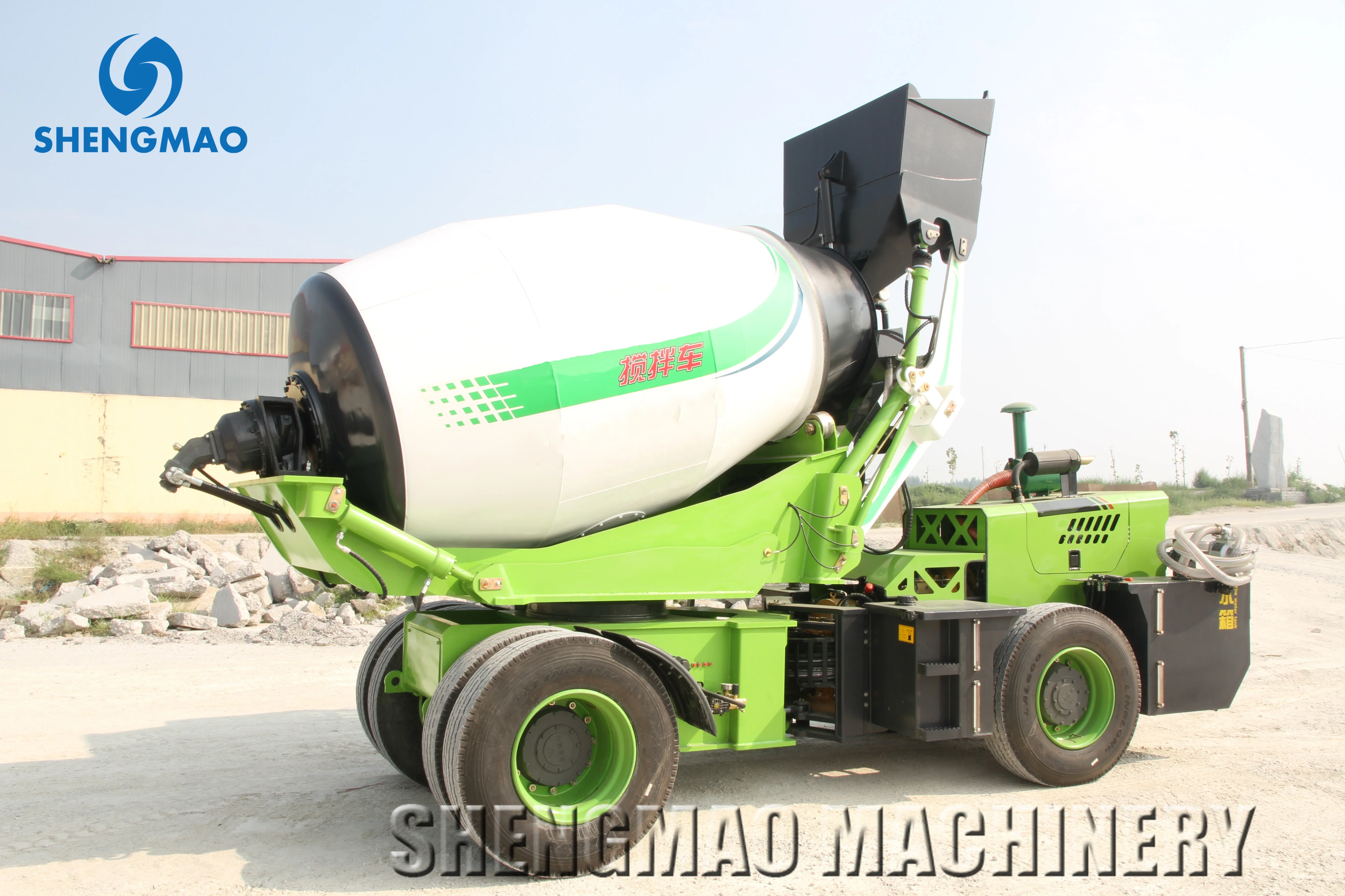 hot sale 1.2m3 1.5m3 2m3 3m3 3.5m3 4m3 5m3 6.5m3 second hand self loading mobile cement concrete mixer truck from China factory
