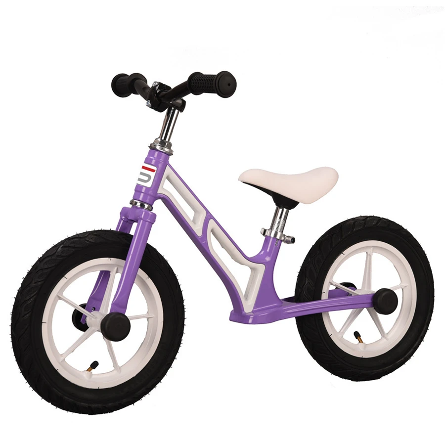 2021 new kids balance bike for sale/magnesium Alloy mini push bike for toddler / 12 inch wheel race cycle with cheap price