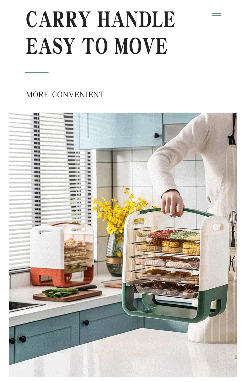 Folding Multi-Function Chaffy Dish Plate Multi-Layer Hot Pot Side Dish 5 Layers Chafingdish Vegetable Storage Rack With Handle
