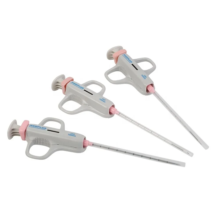 Factory price medical consumables sterile disposable true-cut biopsy needle