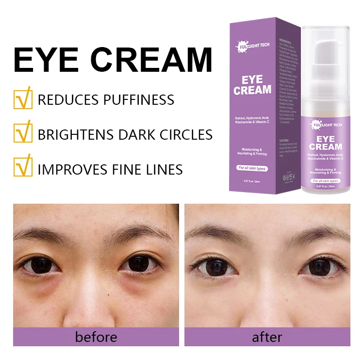 Anti-Wrinkle Eye Cream To Remove Dark Circles Nicotinamide Firming Vitality Eye Cream Under Eye Bag Puffy Fat Removal