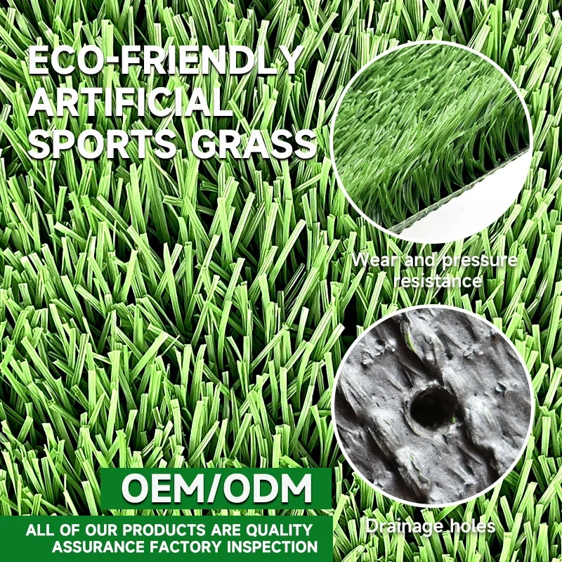 50mm Filled Professional Artificial Football Grass Turf Suitable For Various Sports Venues