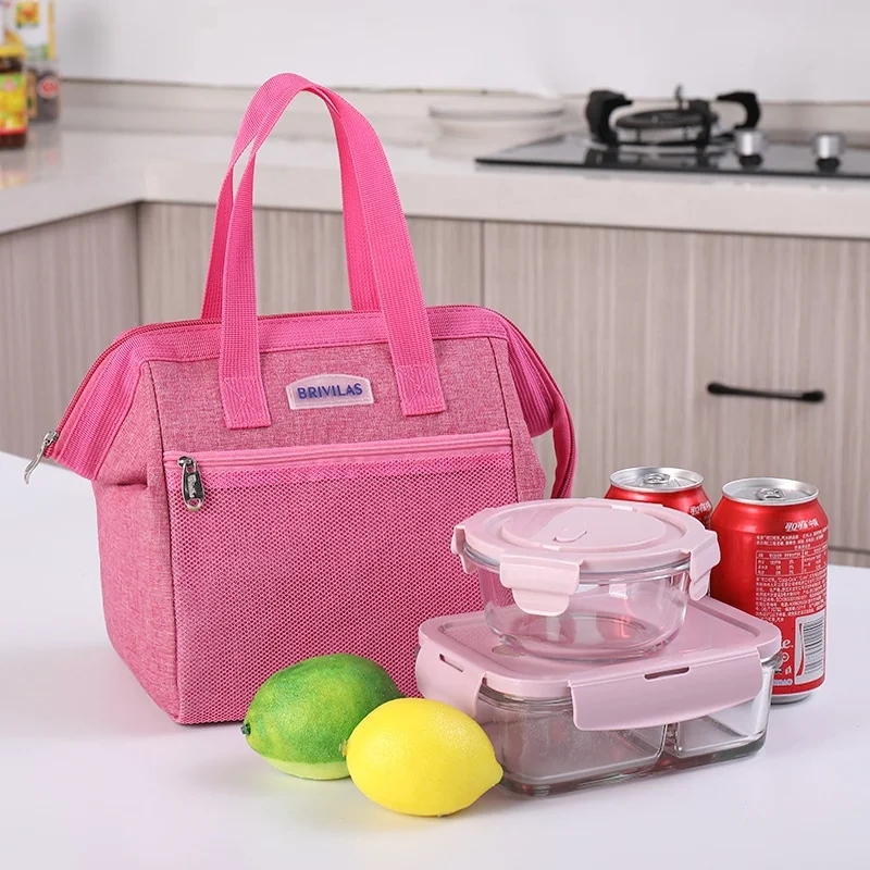 Eco-Friendly Large Reusable Thermal Insulated Grocery Cool Carry Cooler Lunch Tote Bag For Frozen Food
