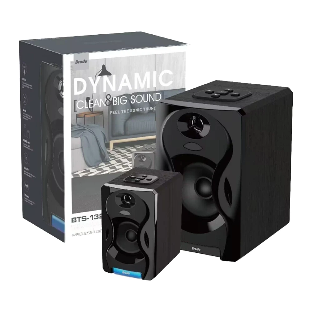 DJ Dance Party Stage Beach Night RGB Light Flashlight Radio Home Theater Speaker Sound System Speaker Box Stereo Speakers