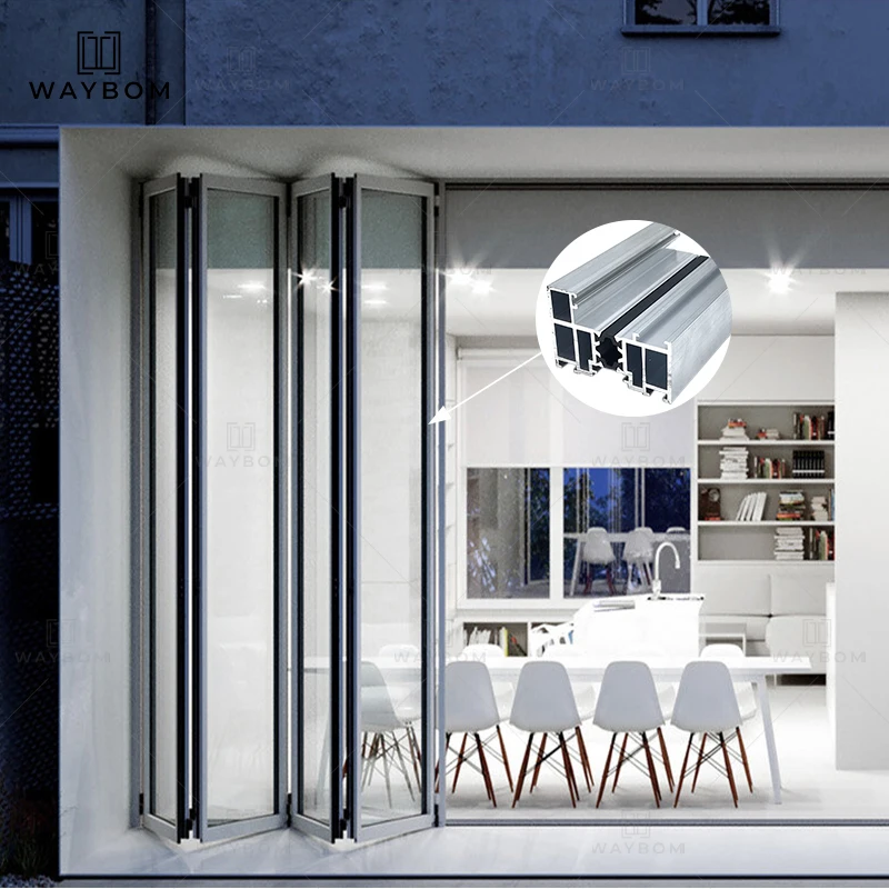 75 modern stainless steel main door design aluminum extrusion profiles for windows and doors folding door profile