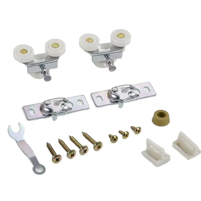Suspending Heavy Duty Sliding Pocket Door Hanger Ball Bearing Antique Roller Wheel Kits For Sliding Barn Door Hardware
