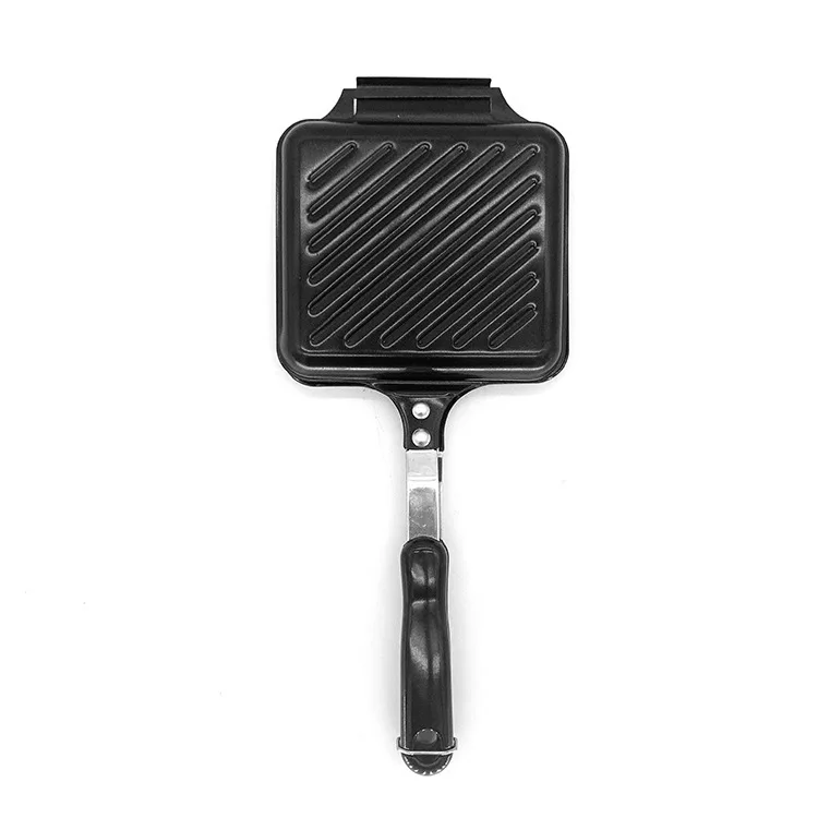 High Quality Multifunction Non-stick Baking Pans Double Sided Frying Pan Outdoor Camping Sandwich Maker