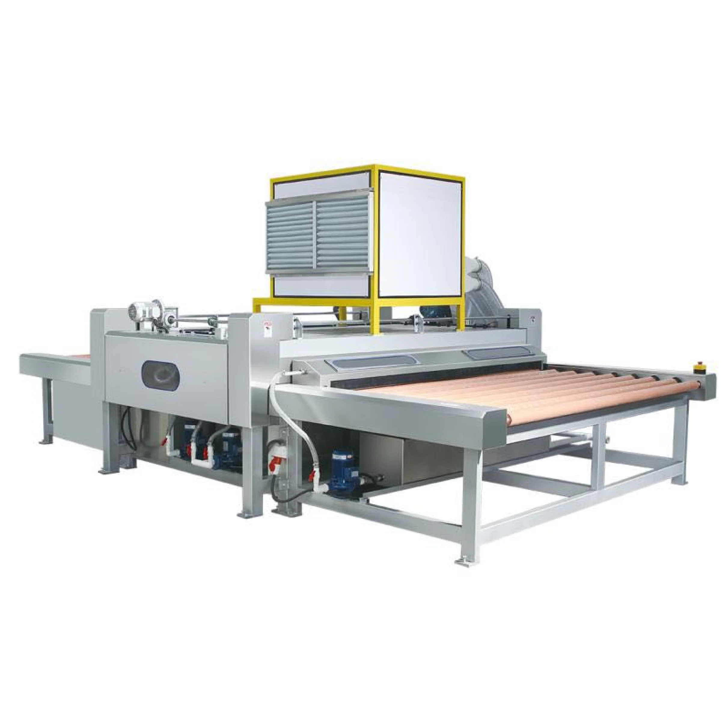 New Horizontal Glass Washing Machine Equipment with Core PLC & Motor Components for Construction & Manufacturing Industries