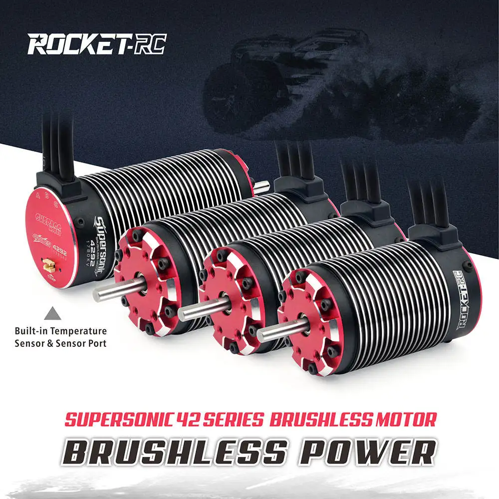 RC Car Brushless Motor 1030KV/1300KV/1450KV/1500KV/1600KV/1850KV/2200KV/2500KV For 1/8th Cars Fast RC Car