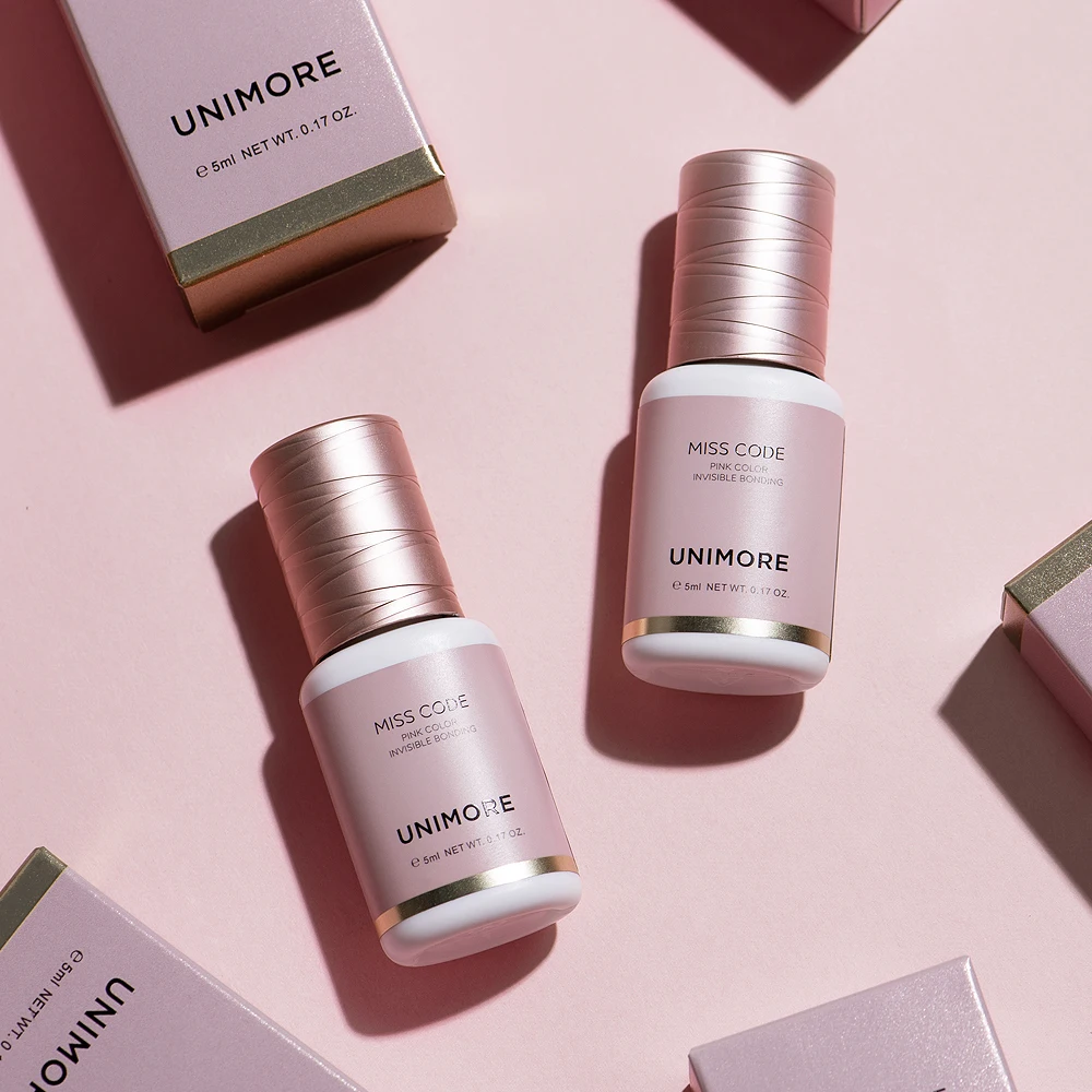 Unimore лучший индивидуальный клей для наращивания ресниц без дыма корейский веганская жидкость Органический