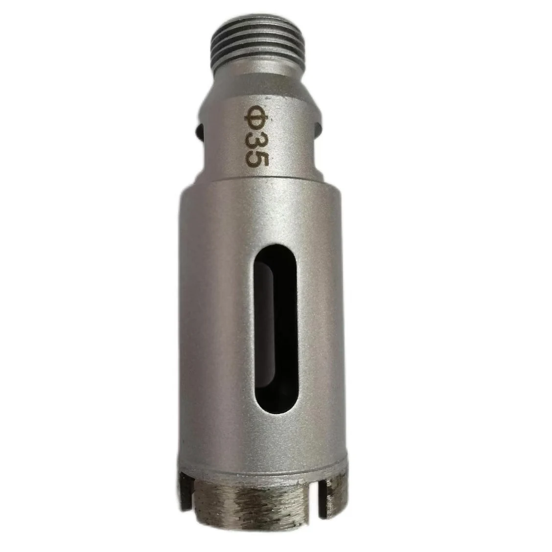 Double Thread Steel Tungsten Carbide Drill Bit 6-130mm Concrete Stone Marble Hollow Granite Stone 35 mm Diamond Hole Saw Plastic