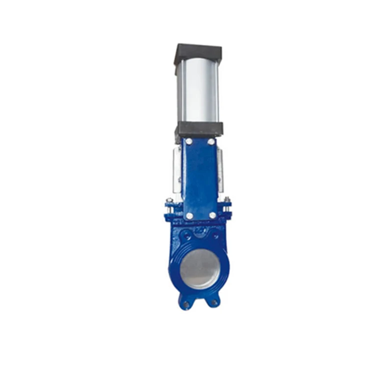 PN10 ductile iron pneumatic knife gate valve lug type for water applications