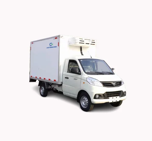 0.5-1.5 Ton   reefer truck  Vegetables fruit meat cream ice cream frozen food and medicine FOTON  Refrigerator truckk