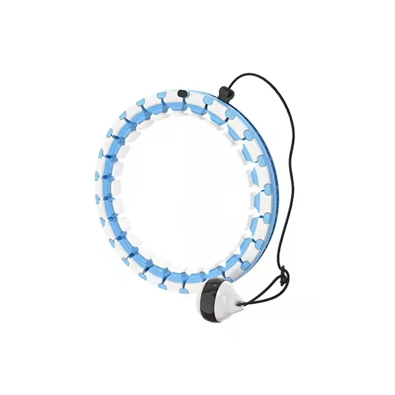 Hot Sale Auto-Spinning Hoop Detachable Ring Smart Counting Hula Circle Hoop with Exercise Ball smart hula hoops