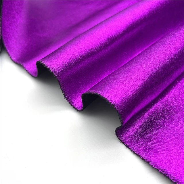 Woven Pu Leather Waterproof Coating Elastic Bengaline Nylon Rayon Spandex Metallic Fabric NR Bengaline Twill Stretch