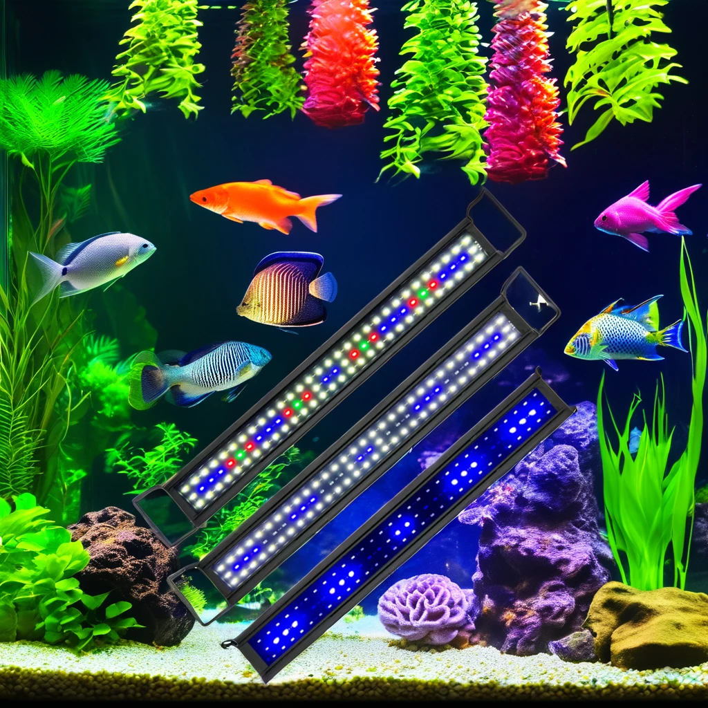 Popular Landscaping Lights Full Spectrum LED Aquarium Lamp App Control Fish Tank Light Tube