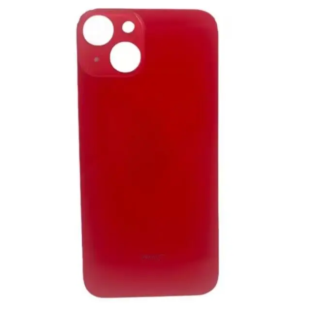 Big Hole Battery Cover glass Rear Door Housing Glass For IPhone 14 14 Plus Glass Replacement with LOGO