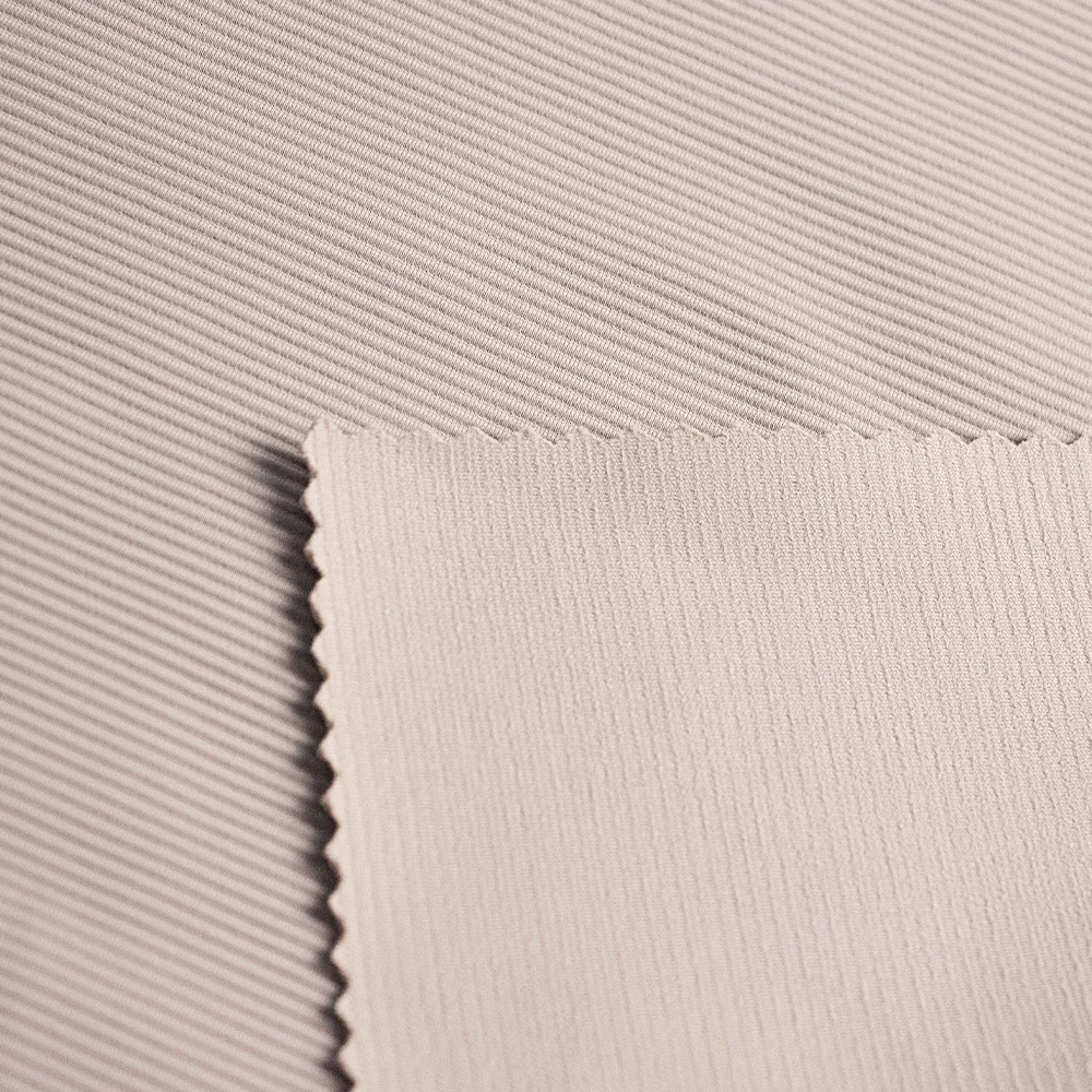 New design  nylon  mixed polyester  fabric 280GSM Light Weight 75%NYLON 25% Spandex Solid Colors Stretch Fabric For clothing