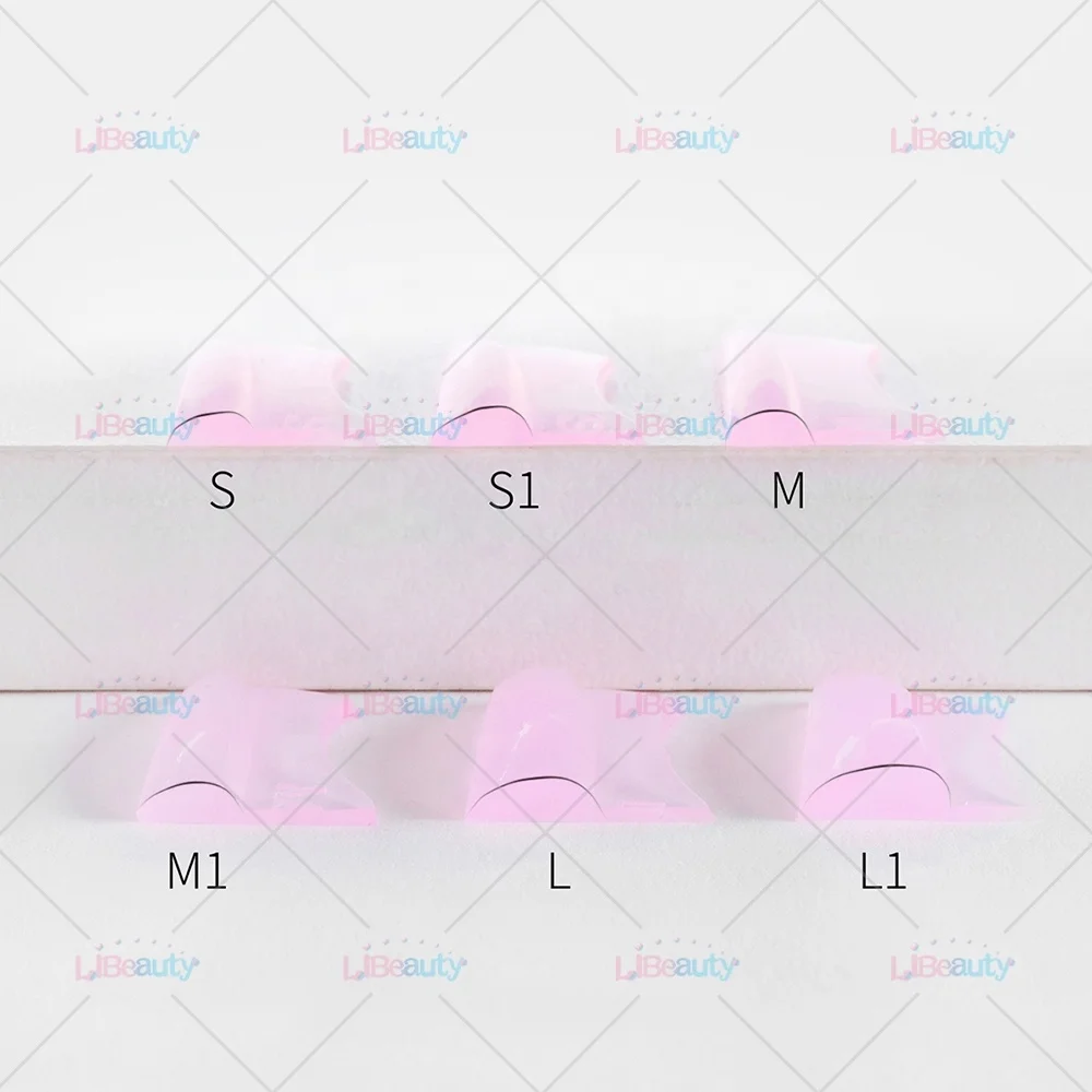 Customize Color Lash Lift Pad Extreme Shields 6 Sizes Eyelash Lifting Pads Perming Shield Lash & Tint Curler Softer Lifting Roll