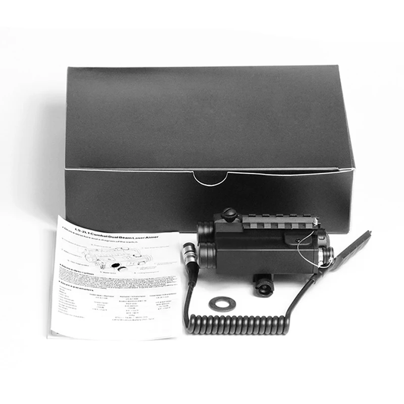 Лазерный прицел Laserspeed с зеленым лазером и светодиодным фонариком