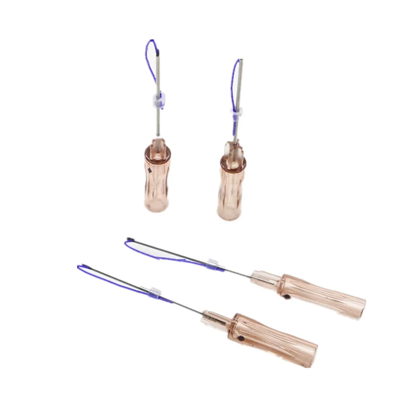 Professinol manufacturer v line lift pdo thread cannula injection Cog 4D 19G 100mm for beauty product