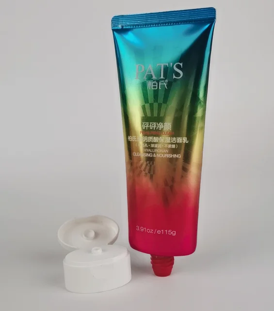 Customized 30ml ABL laminated Cosmetic Squeeze Tube metalized Hand Cream tube