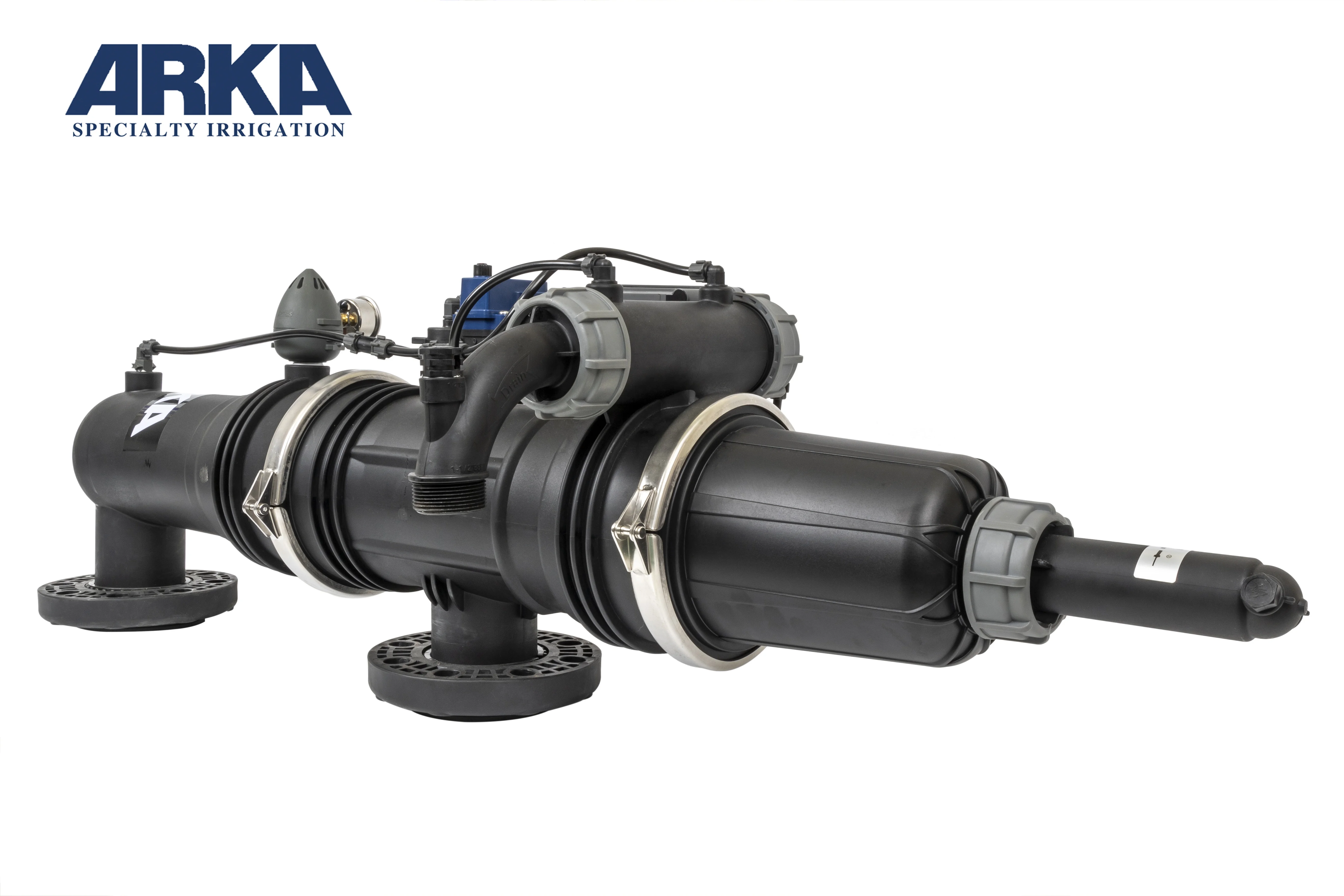 ARKA 100 Micron Horizontal Automatic Self-Cleaning Filter - Efficient Water Filtration System
